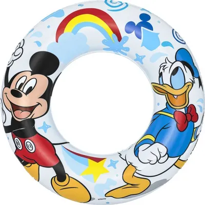 Image de BESTWAY Anneau gonflable Mickey Mouse et Donald Duck 56cm