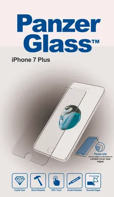 Produktbild von PanzerGlass Displayschutzfolie für das iPhone 8 Plus / 7 Plus/6 Plus/6s Plus
