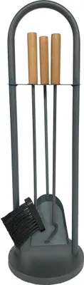 Obrázek produktu pro Krbové nářadí v 68,6 cm ocel/dřevo