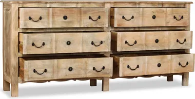 Produktbild von vidaXL Sideboard Massivholz Mango 200x40x90 cm