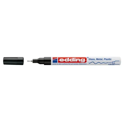 Produktbild von edding 780 Lackmarker schwarz 0,8 mm, 1 St.