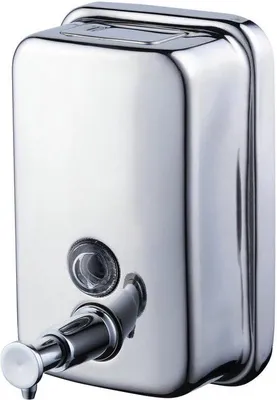 Immagine prodotto di 1000 ml / 36 oz dispenser di sapone in acciaio inox per sapone liquido montaggio a parete cromo