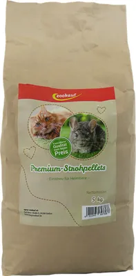 Produktbild von zookauf Nager Premium Strohpellets 5 kg