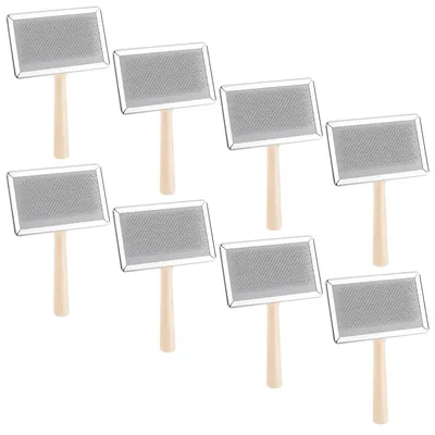 Wollkarden 8 Stück 18,3 x 12,1 cm Handkarden für Wolle