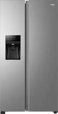 Produktbild von Haier - HSR5918DIMP - Side-by-Side - Edelstahl - NoFrost - Festwasseranschluß