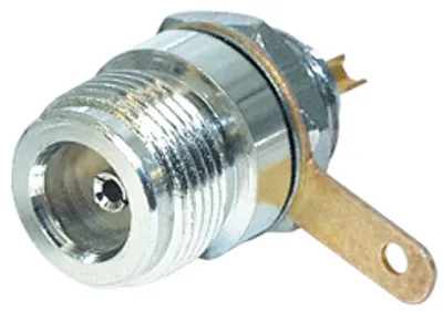 Produktbild von Transmedia N-Einbaukupplung; Lötversion, 75 Ohm-System, S 123-75