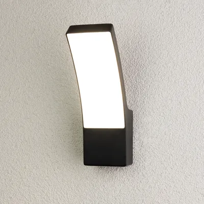 Produktbild von LUMILED Außenwandleuchte 10W 850 lm Modern 230V 4000 K neutralweiß Wandlampe Außenlampe Wandleuchte Aluminium PC Schwarz IP54 Außen Garten Outdoor