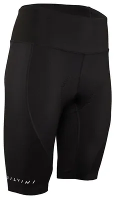 Obrázok produktu pre Dámske elastické šortky Silvini Sellia WP2661 s vložkou, čierne, veľkosť 2XL 3126-WP2661-08086