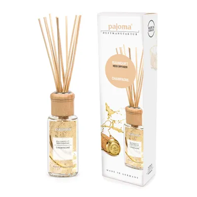 Zdjęcie produktu dla pajoma® zapach do pomieszczeń 100 ml z patyczkami zapachowymi, szampan