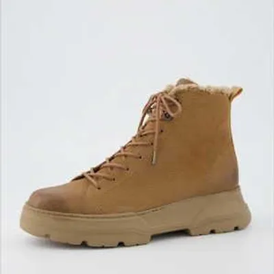 Produktbild von Paul Green 5497 01 Damen Schnürbootie mit Warmfutter Braun, Braun, Gr. 6