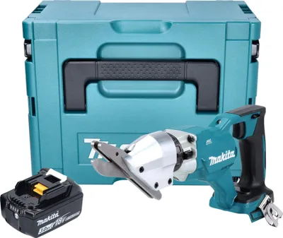 Zdjęcie produktu dla Akumulatorowe nożyce do cięcia cementu Makita DJS 800 F1J 18 V bezszczotkowe + 1x akumulator 3,0 Ah + Makpac - bez ładowarki