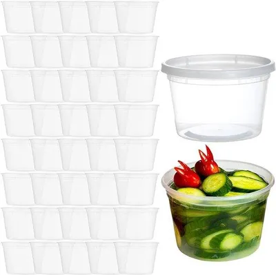 Obrázek produktu pro Plastové nádoby, balení po 40 kusech, 530 ml, nádoby na džem