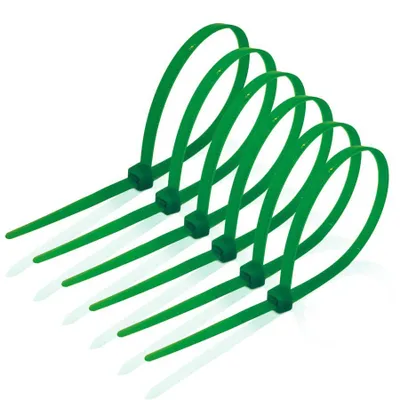 Produktbild von packivo Kabelbinder Industriequalität Farbauswahl - 100mm x 2,5mm, Grün