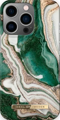 Produktbild von IDEAL OF SWEDEN iPhone 13 PRO Fashion Case Golden Jade Marble