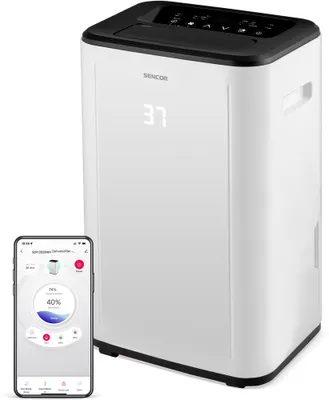 Obrázek produktu pro SENCOR SDH 3028WH Chytrý mobilní odvlhčovač 30l Wi-Fi