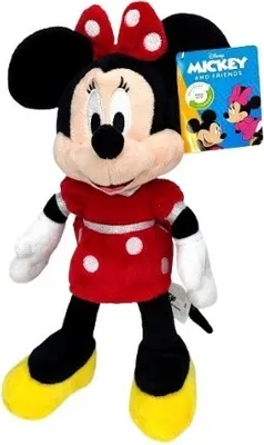 Produktbild von Minnie Maus Disney Kuscheltier Plüschtier Stofftier in Rote Kleid 30 cm