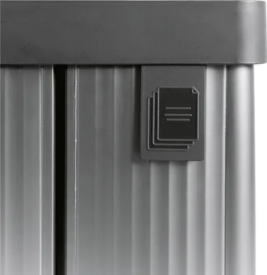 Image de CURVER Poubelle Verto bin receycle 54l gris perle