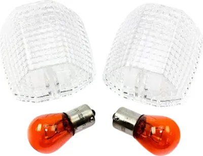 Produktbild von Blinkerglas Gläser klar für HONDA CB,CBR,NX,XL,XR 200 250 600 650 750 1000