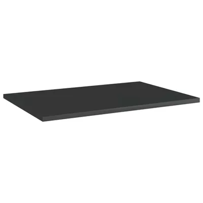 Obrázok produktu pre vidaXL Dosky na knižné police 8 ks. Čierna s vysokým leskom 60x40x1,5 cm