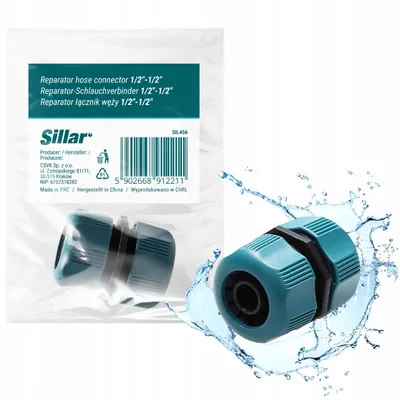 Zdjęcie produktu dla Złącze węża Reparator Wąż ogrodowy Złącze 1/2" lub 5/8" Reduktor