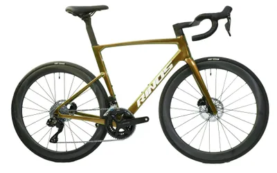 Produktbild von RINOS Carbon Rennrad Odin6.1 Shimano 105 Di2 mit Carbon Laufrädern Gold M