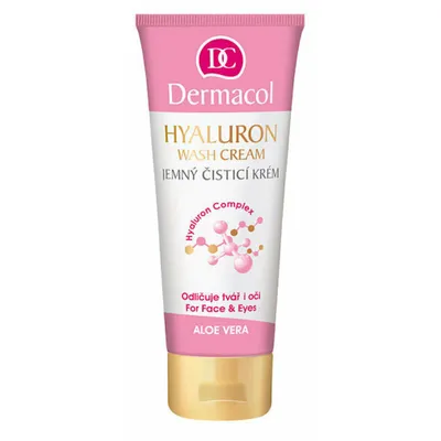 Zdjęcie produktu dla Dermacol, Hyaluron, Aloe Vera, Cleansing and Hydrating, Cleansing Cream, 100 ml