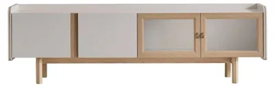 Immagine prodotto di Set da salotto in stile scandinavo moderno: mobile TV basso e tavolino da salotto