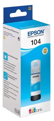 Immagine prodotto di EPSON Epson EcoTank 104 Ink Refill Kit - Cyan - Inkjet - 7500 Pages - 1 Unit(s) (C13T00P240)