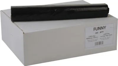 Produktbild von Müllbeutel Funny - 200 Abfallbeutel - schwarz - ca. 120 L - Müllsäcke