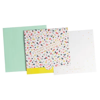Produktbild von Bunter Geburtstag Geschenk Umschlag