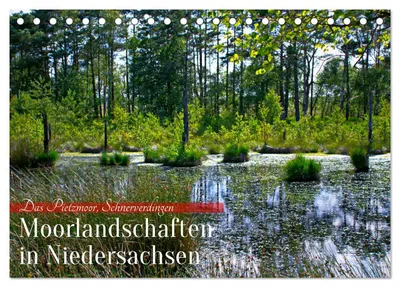 Produktbild von Niedersachsens Moorlandschaften - Das Pietzmoor, Schneverdingen (Tischkalender 2027 DIN A5 quer), CALVENDO Monatskalender