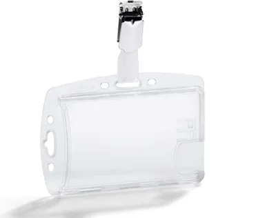 Produktbild von DURABLE Ausweishalter mit Clip für 2 Karten 25 St., 801319