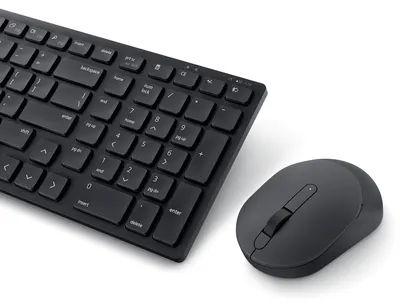 Image de Dell KM555-BLK-GER Dell Silent Keyboard and Mouse KM555 Tastatur-und-Maus-Set