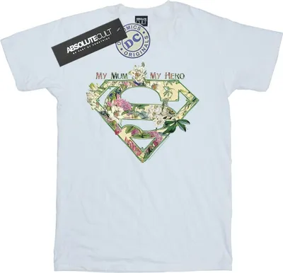 Produktbild von DC Comics - "My Mum My Hero" T-Shirt für Damen BI19845 (3XL) (Weiß)