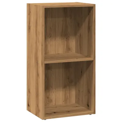 Obrázek produktu pro vidaXL Artisan dubová knihovna 40x30x77 cm materiál na bázi dřeva