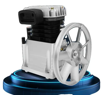 Immagine prodotto di Testa della pompa per compressore d'aria, 3 CV, 960 giri/min, 2 cilindri, portata effettiva 250 l/min (66,04 gal/min), pressione di esercizio 8 bar