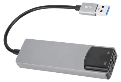Obrázek produktu pro 7.1 USB zvuková karta s prostorovým zvukem a digitálním zvukovým výstupem SPDIF, externí zvuková karta pro notebooky s podporou hudby ve vysokém rozlišení, stříbrná