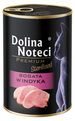 Obrázek produktu pro Dolina Noteci Premium Indyk krmivo pro sterilizované kočky 400 g
