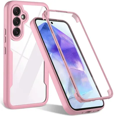 Obrázok produktu pre Techsuit ColorVerse 360 – ochrana obrazovky + puzdro na Samsung Galaxy A35 5G – ružový
