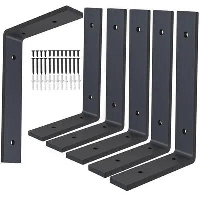 Immagine prodotto di Set di 6 supporti a forma di L, lunghezza 20 cm