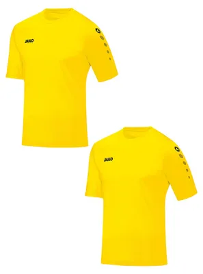 Produktbild von JAKO Trikot 2er-Set Kurzarm Rundhals Moderne Uni-Optik Größe: 104