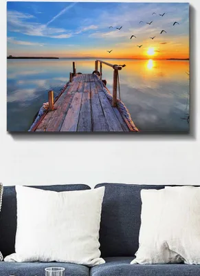Produktbild von Wallity, Kanvas- TCR1421, Bunt, Leinwandbilder, 70 x 100 cm, 100% Leinwand