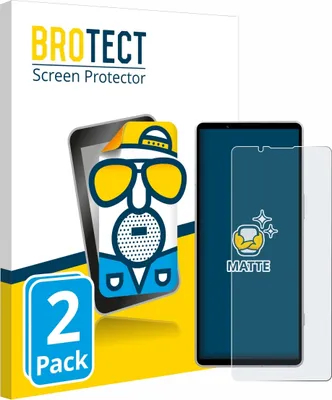 Produktbild von 2x BROTECT Schutzfolie für Sony Xperia 5 V Displayschutz Displayschutzfolie Folie Matt Entspiegelungsfolie