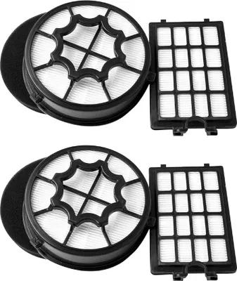 Produktbild von 2x Trade-Shop Filter-Set Staubsaugerfilter (Vormotorfilter, HEPA-Filter, Abluftfilter) kompatibel mit Electrolux AEG Tornado Zanussi Staubsauger Beutellos-Sauger