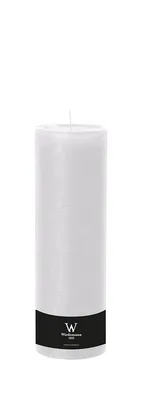 Produktbild von INNA-Glas Votivkerze Aurora, weiß, 30cm, Ø 9,8cm, 200h - Germany - Stumpenkerze