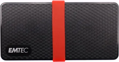 Produktbild von Emtec X200 1 TB USB Typ-C 3.2 Gen 1 (3.1 Gen 1) Schwarz, Rot