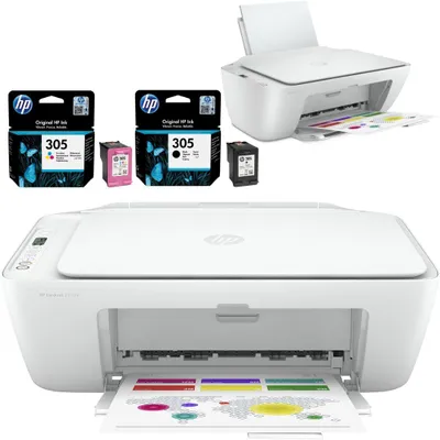 Produktbild von HP Deskjet 2710e-Serie Tintenstrahl-Multifunktionsdrucker + HP 305