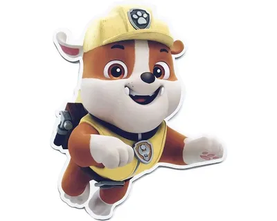 Produktbild von Samolepka na stenu Paw Patrol Rubble 3D
