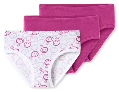 Productafbeelding van Schiesser slipjes voor baby meisjes, 3-pack, maat 92, assorti kleuren, 12 stuks