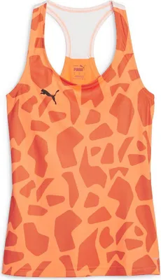 Image de T-shirt sans manches Puma Team Liga Padel Graphic Orange XS Femme Orange XS